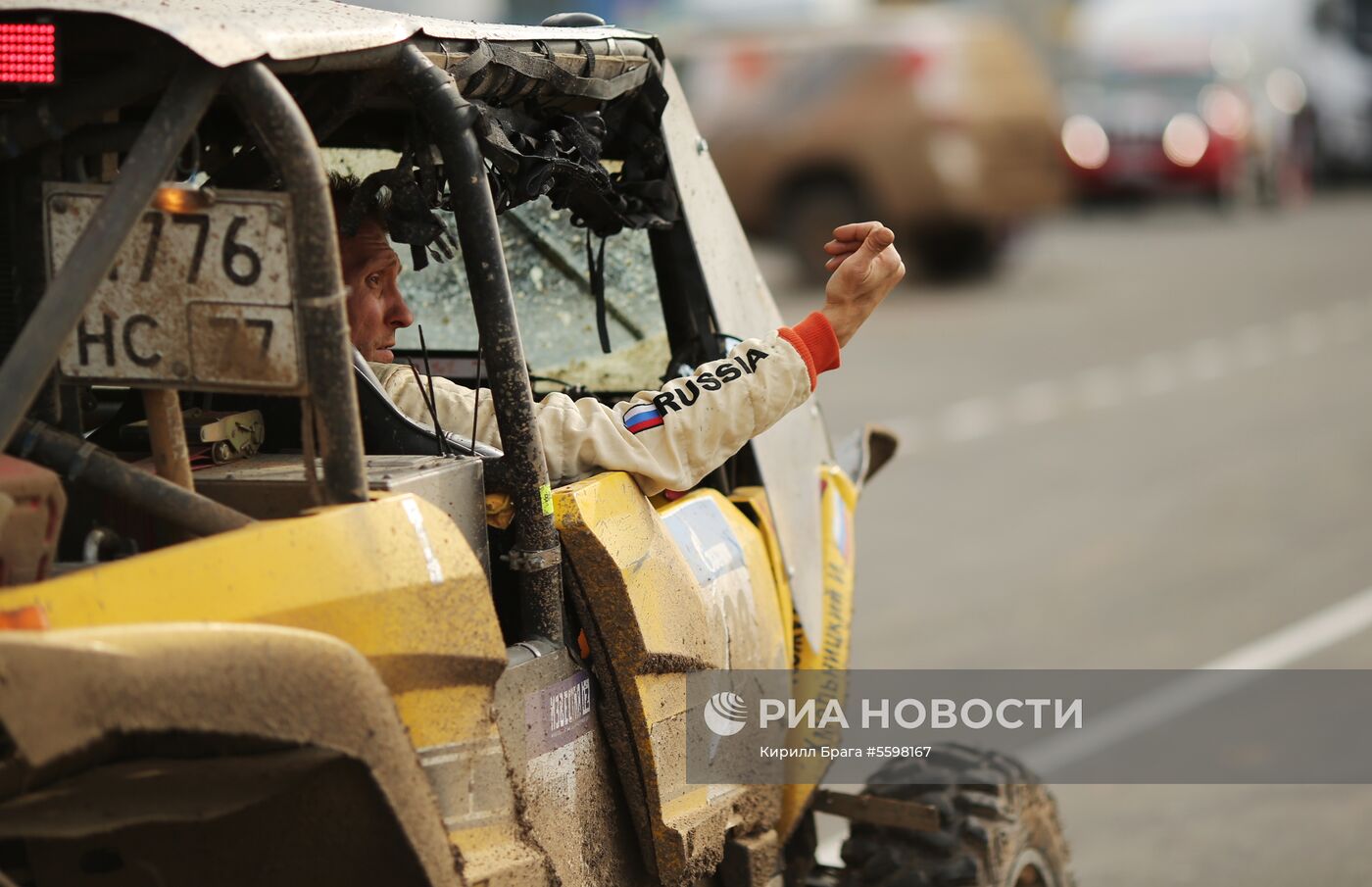 Этап ралли "Шелковый путь" в Волгограде