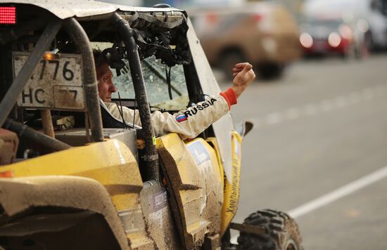 Этап ралли "Шелковый путь" в Волгограде