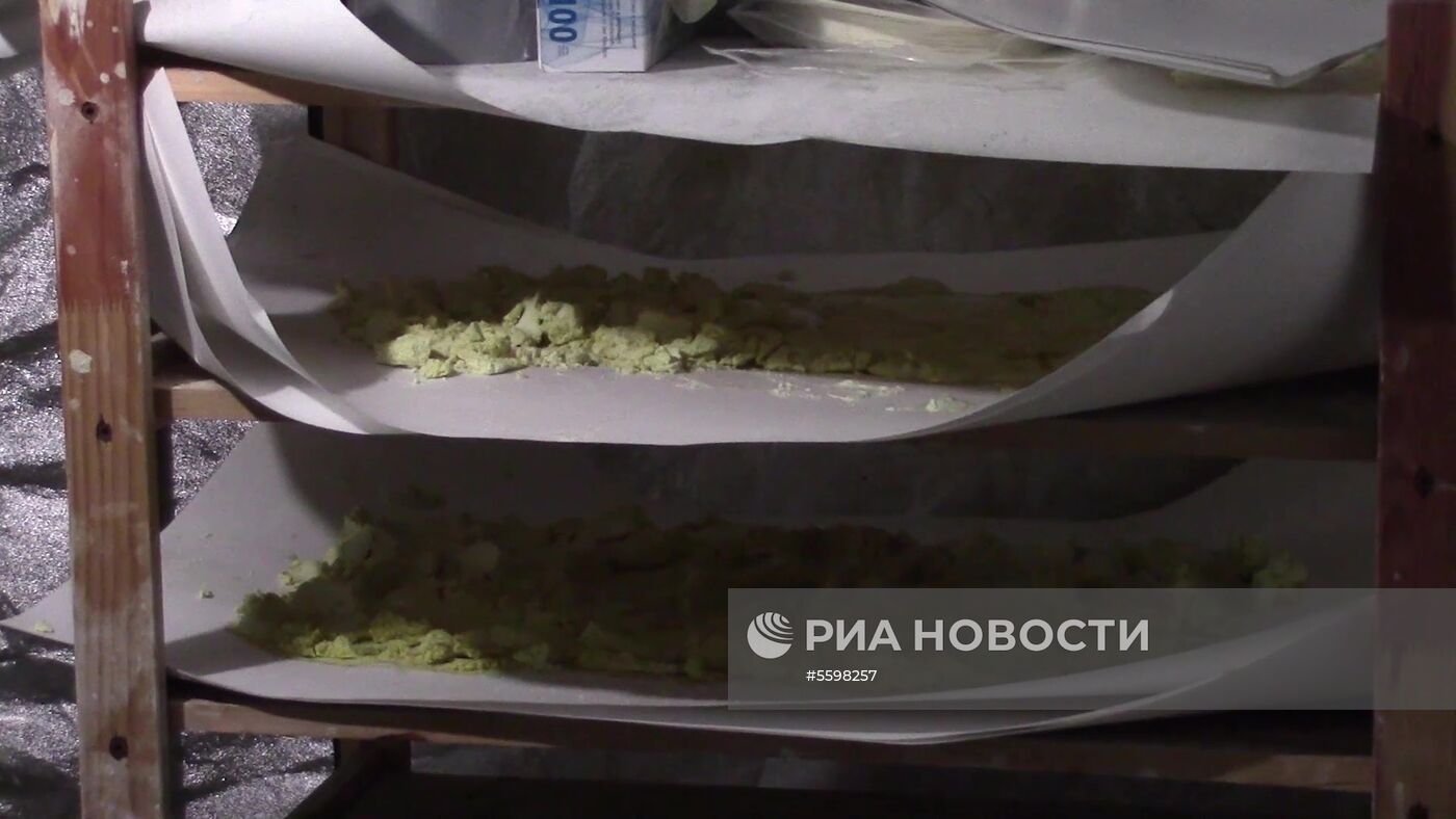 ФСБ России пресекла деятельности преступной группы по производству наркотиков