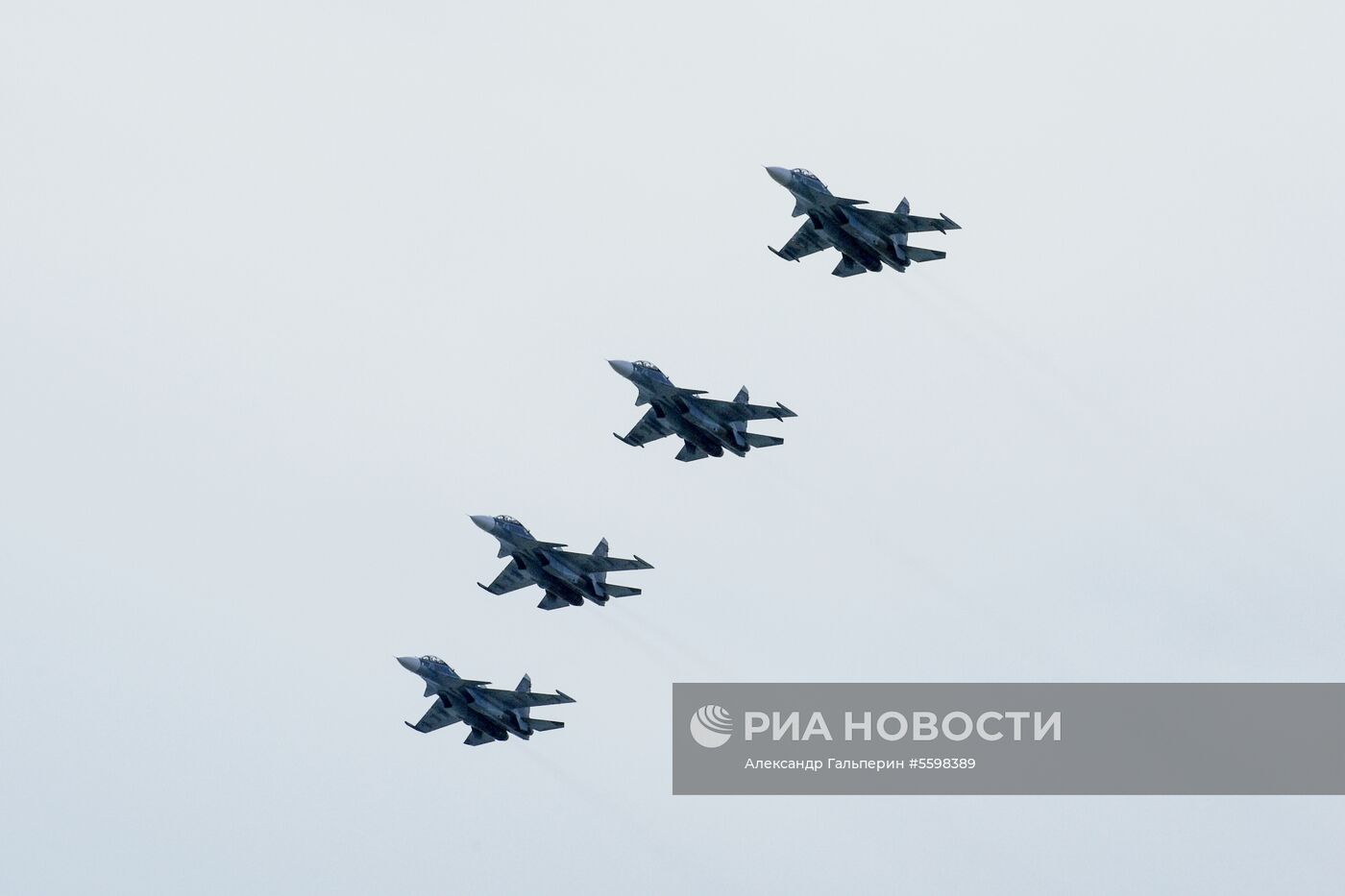 Репетиция парада, посвященного Дню ВМФ России  