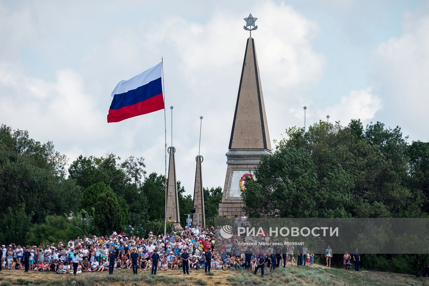 Репетиция парада ВМФ в регионах России 