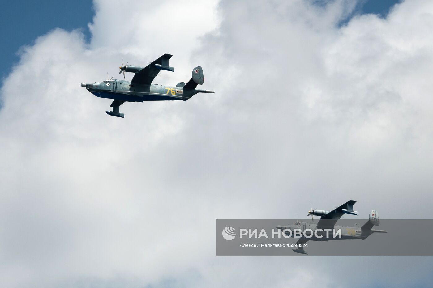 Репетиция парада ВМФ в регионах России
