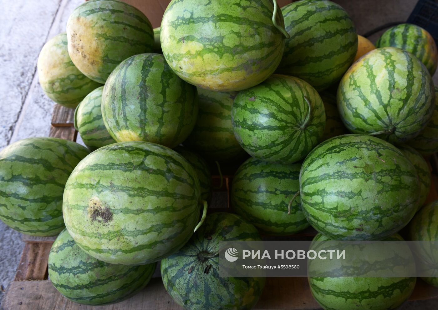 Сбор урожая в Абхазии