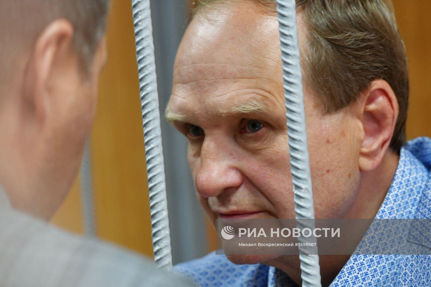 Рассмотрение ходатайства следствия об аресте С. Шлякова в Тверском суде