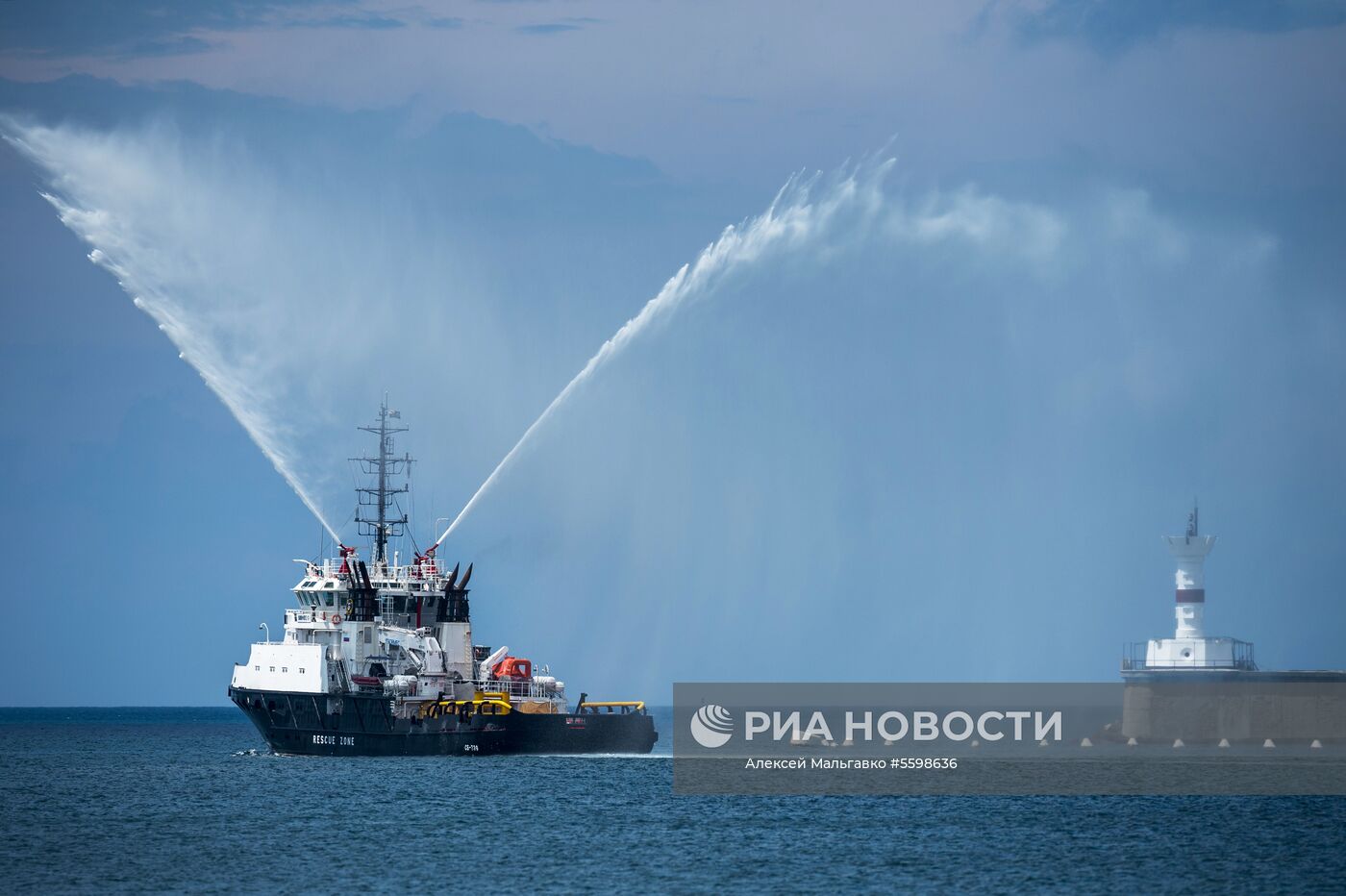 Репетиция парада ВМФ в регионах России