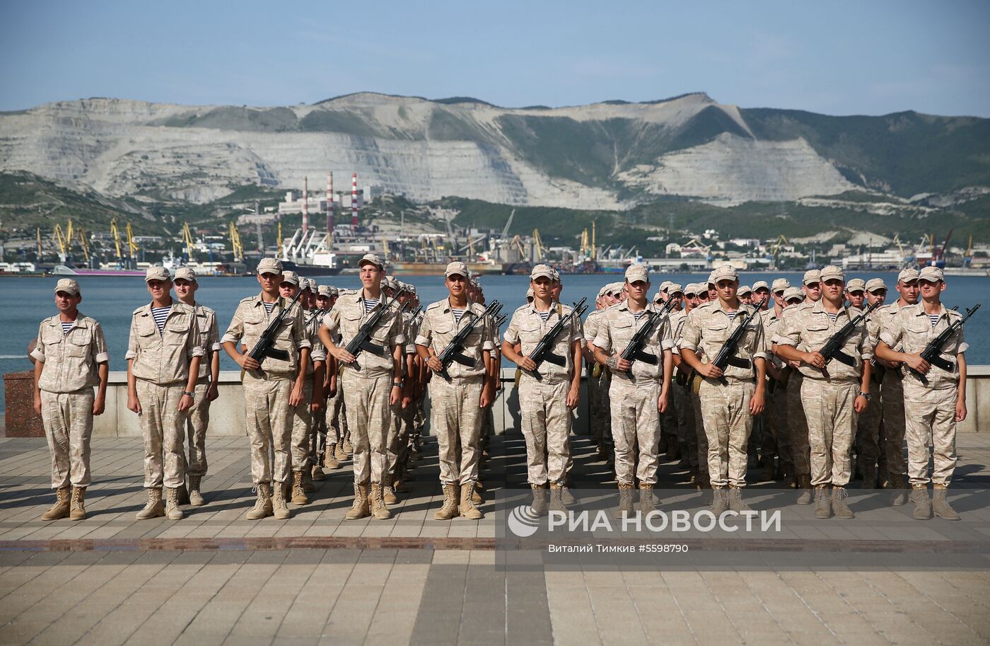 Репетиция парада ВМФ в регионах России 