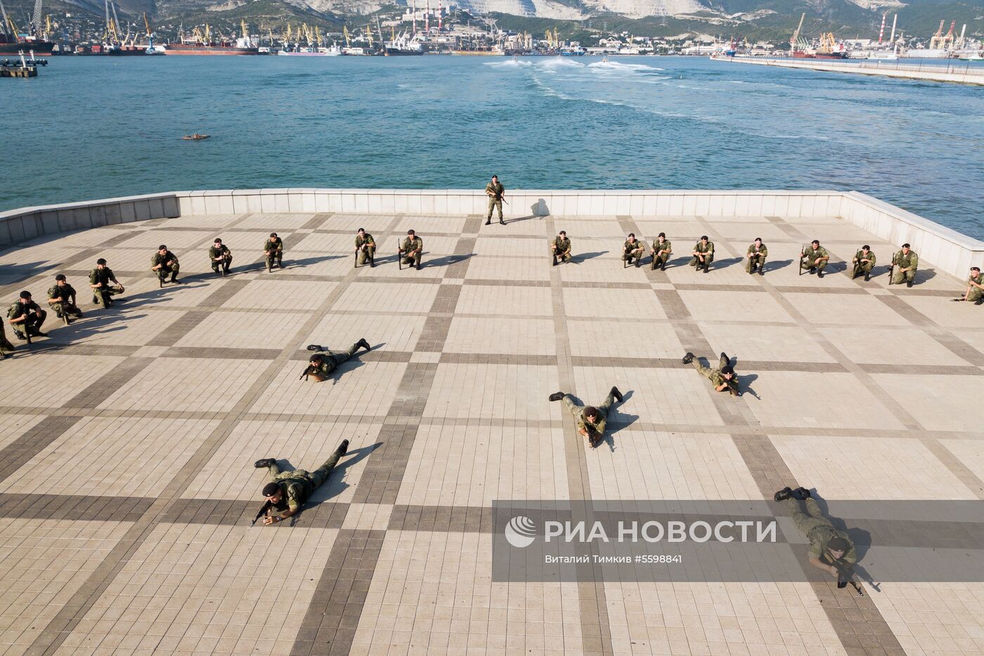 Репетиция парада ВМФ в регионах России 