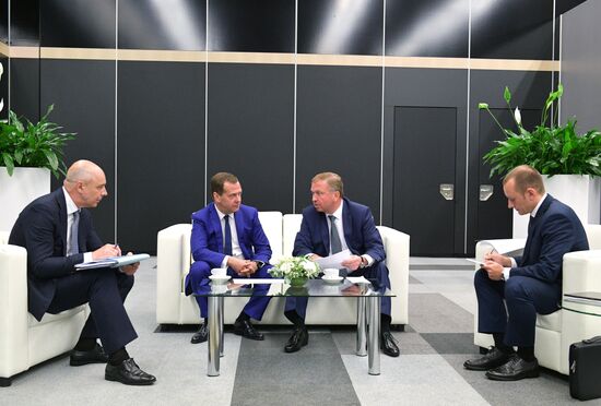 Премьер-министр РФ Д. Медведев принял участие в заседании Евразийского межправительственного совета глав правительства стран ЕАЭС