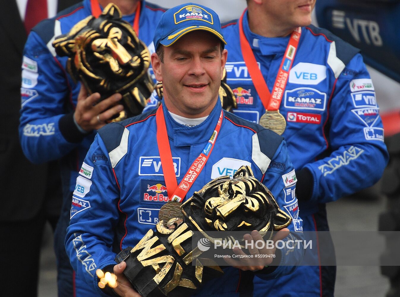 Финиш ралли «Шёлковый путь» на Красной площади