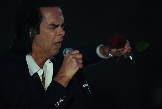 Концерт рок-группы Nick Cave & The Bad Seeds