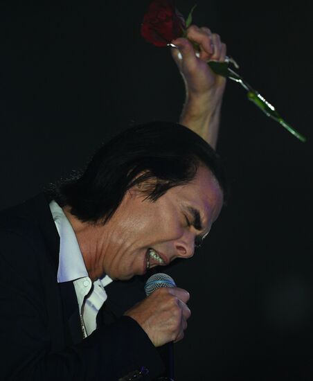 Концерт рок-группы Nick Cave & The Bad Seeds