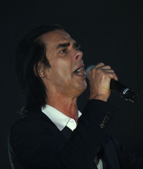 Концерт рок-группы Nick Cave & The Bad Seeds