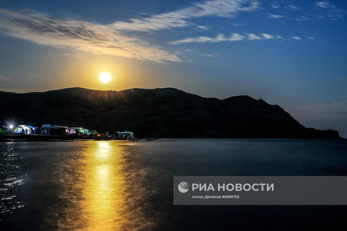 Полное лунное затмение