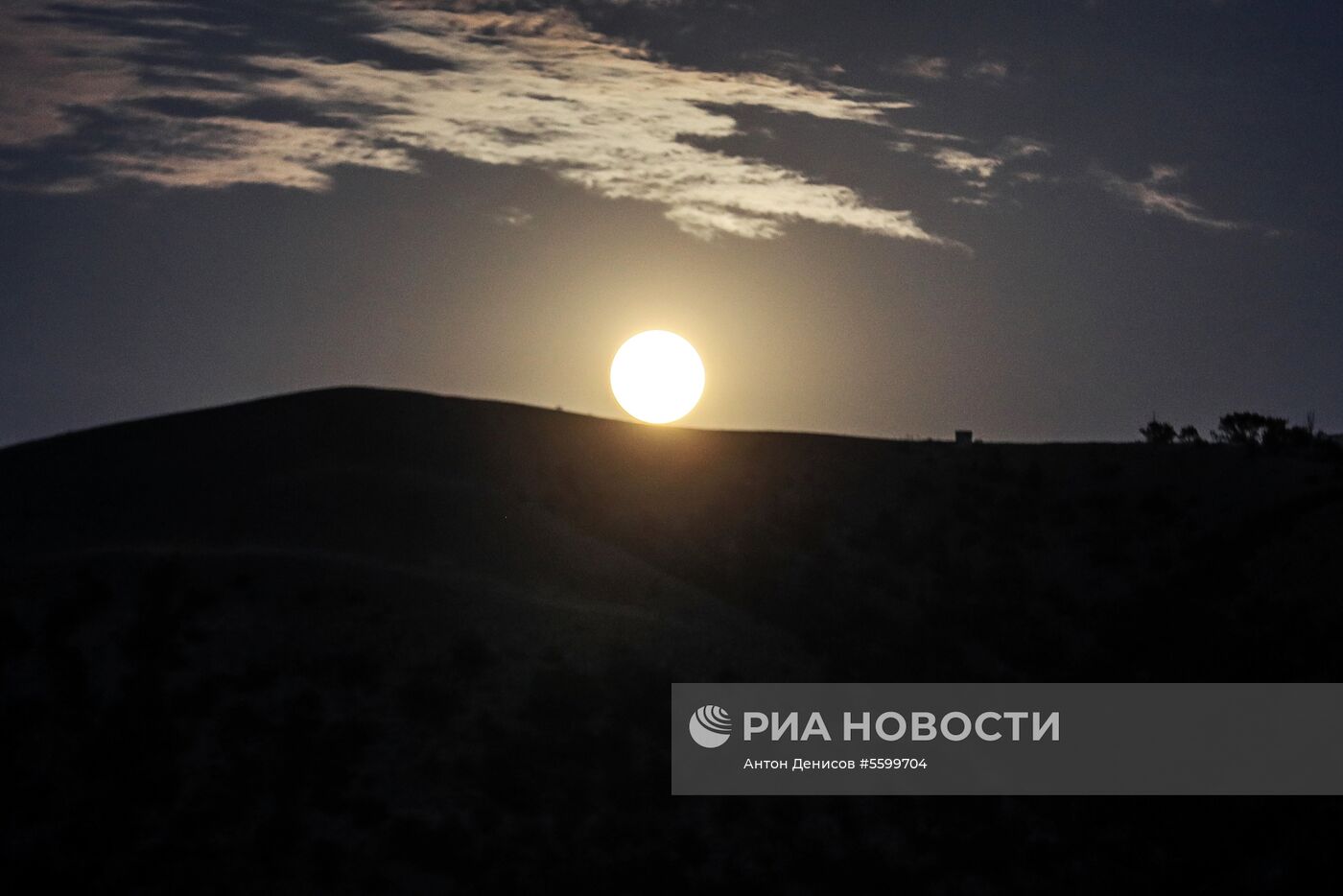 Полное лунное затмение