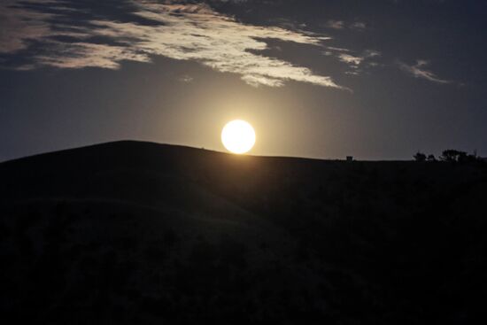 Полное лунное затмение