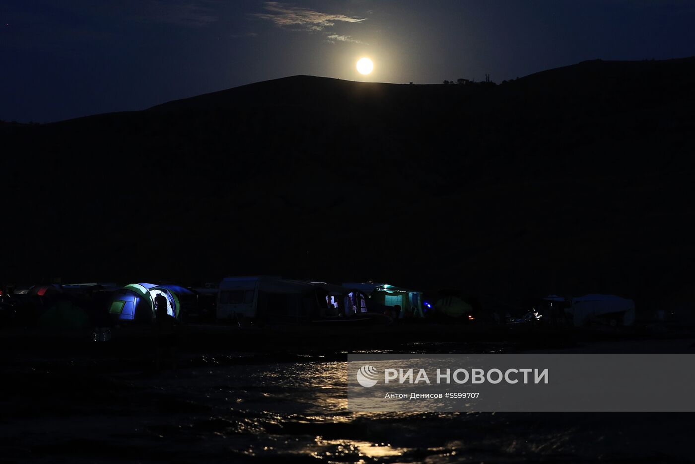 Полное лунное затмение