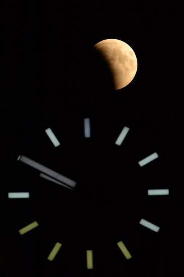 Полное лунное затмение