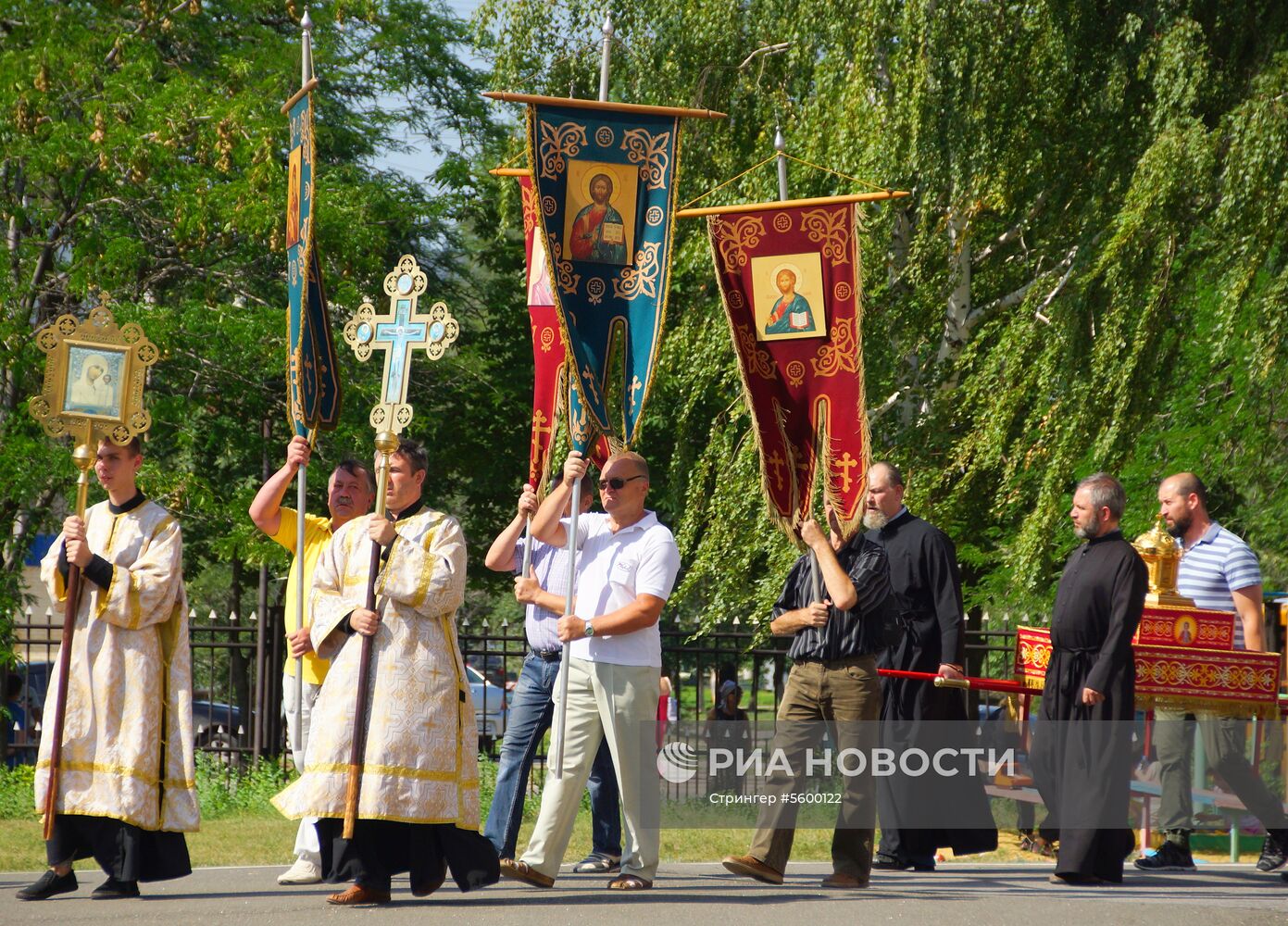 Праздничные мероприятия к 1030-летию Крещения Руси в Донецке и Луганске