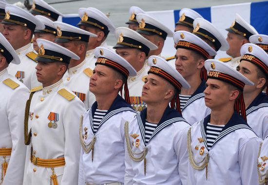 Празднование Дня ВМФ 