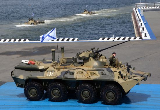 Празднование Дня ВМФ 