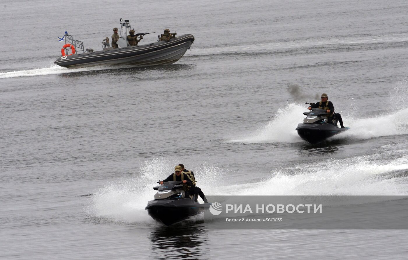 Празднование Дня ВМФ 