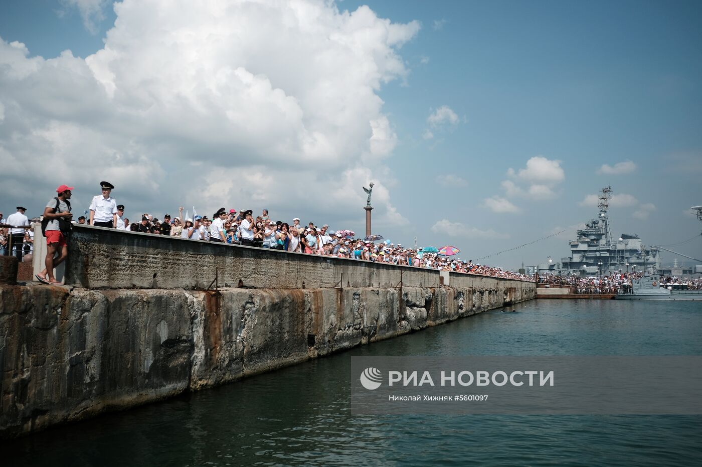 Празднование Дня ВМФ 