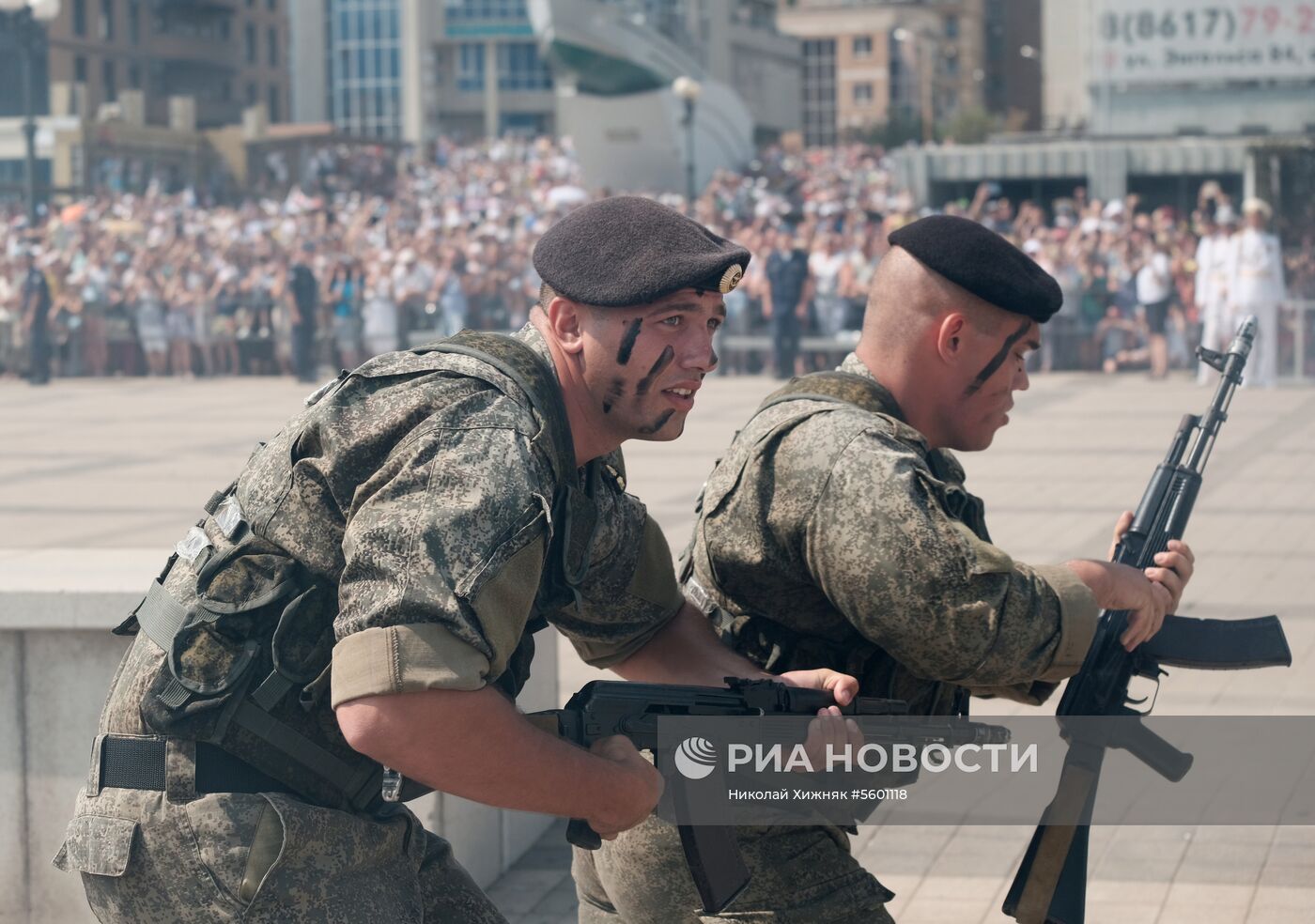 Празднование Дня ВМФ 