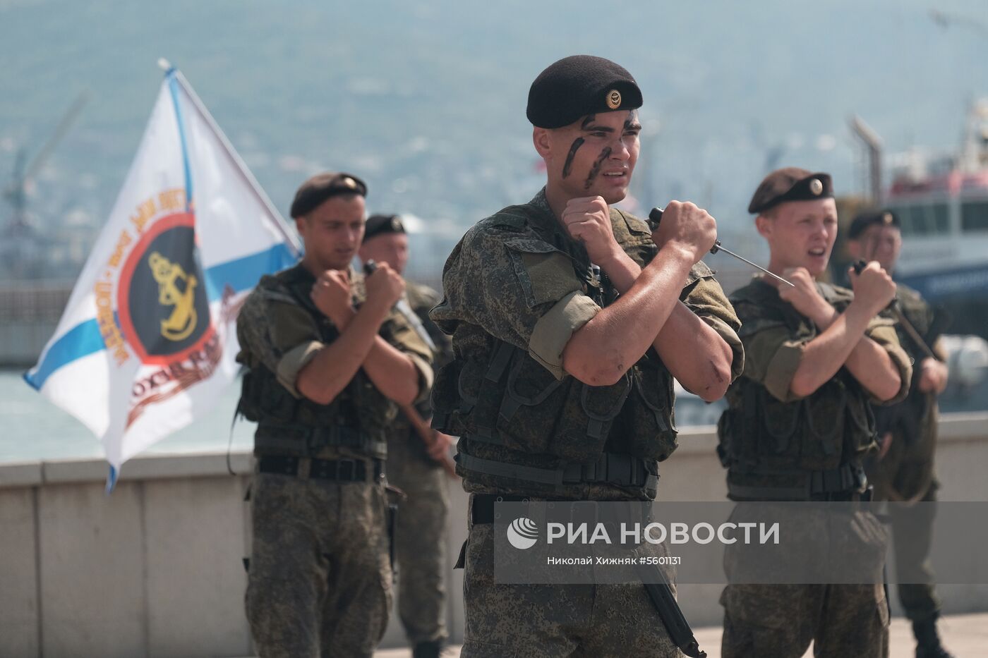 Празднование Дня ВМФ 