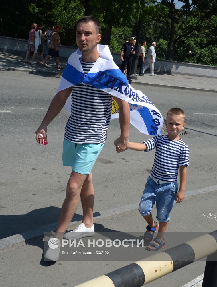 Празднование Дня ВМФ