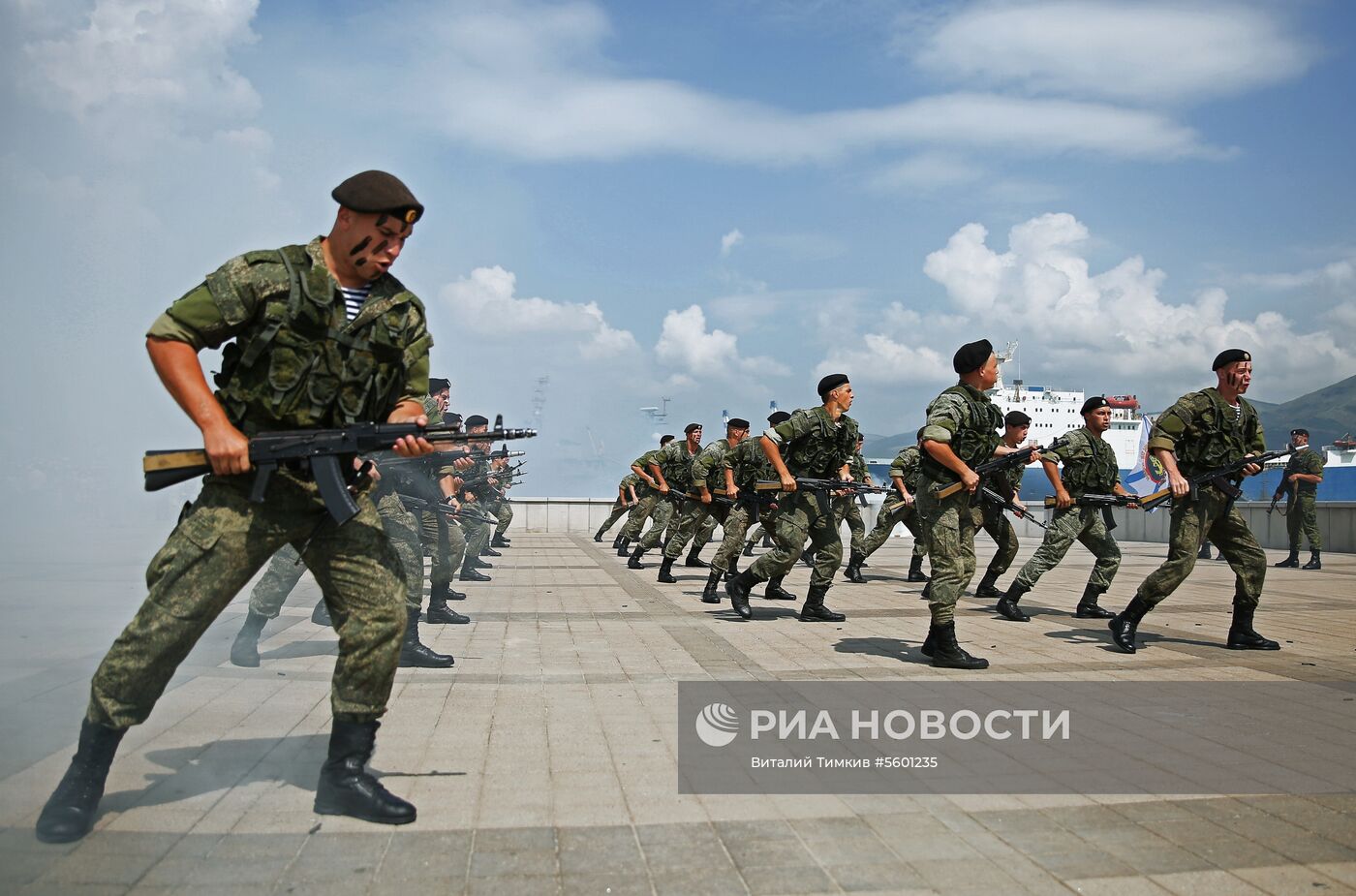 Празднование Дня ВМФ 