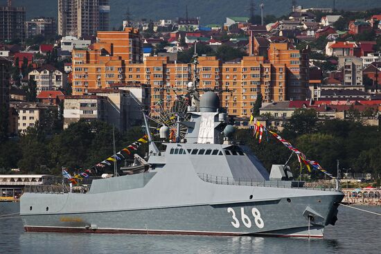 Празднование Дня ВМФ 