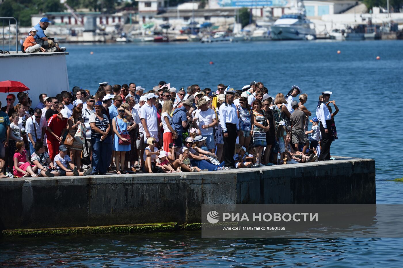 Празднование Дня ВМФ 