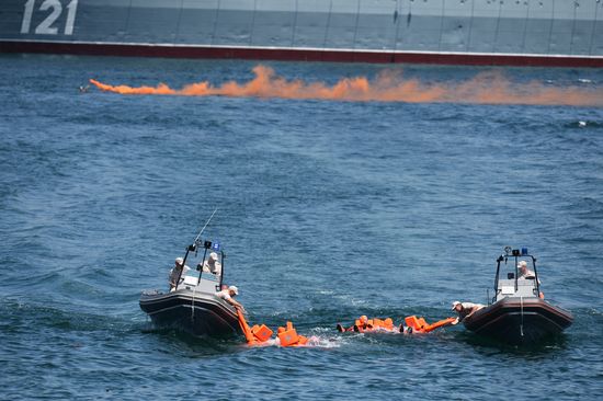 Празднование Дня ВМФ 