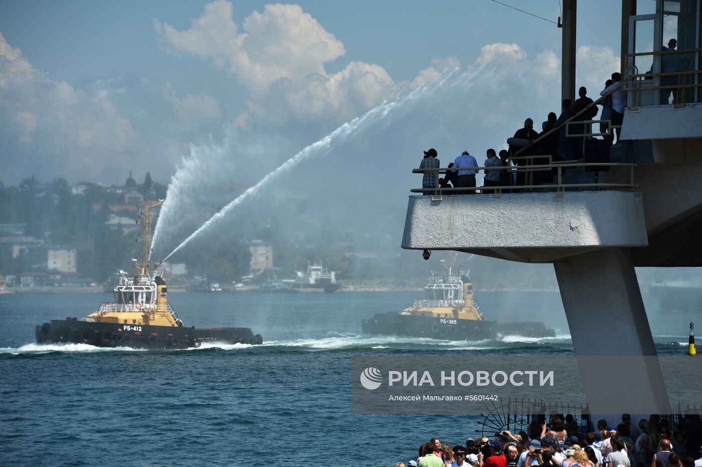 Празднование Дня ВМФ 