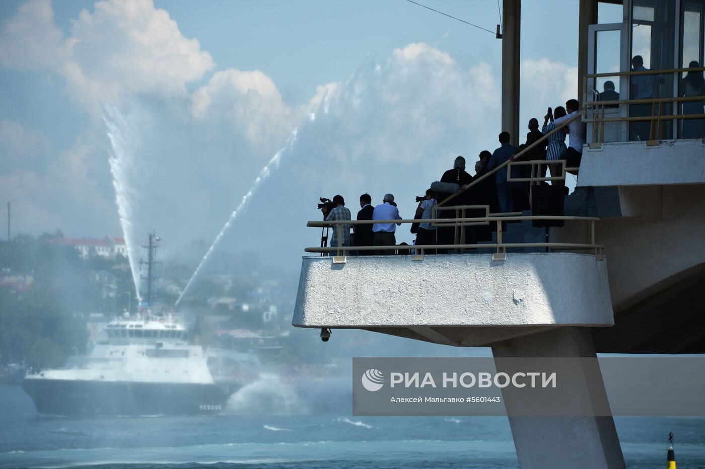 Празднование Дня ВМФ 