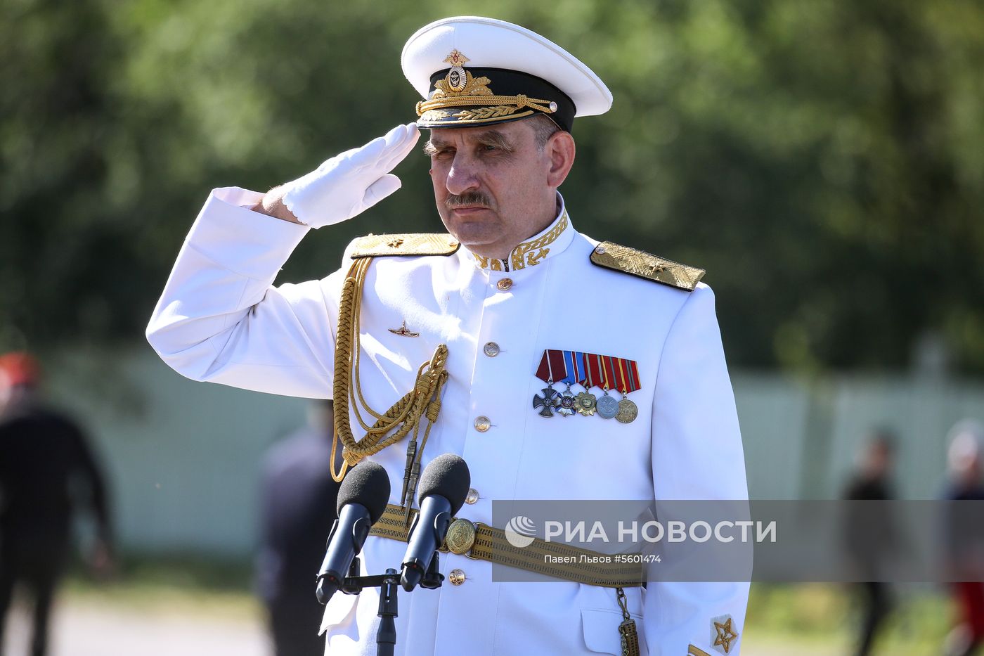Празднование Дня ВМФ
