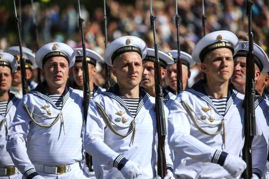 Празднование Дня ВМФ 