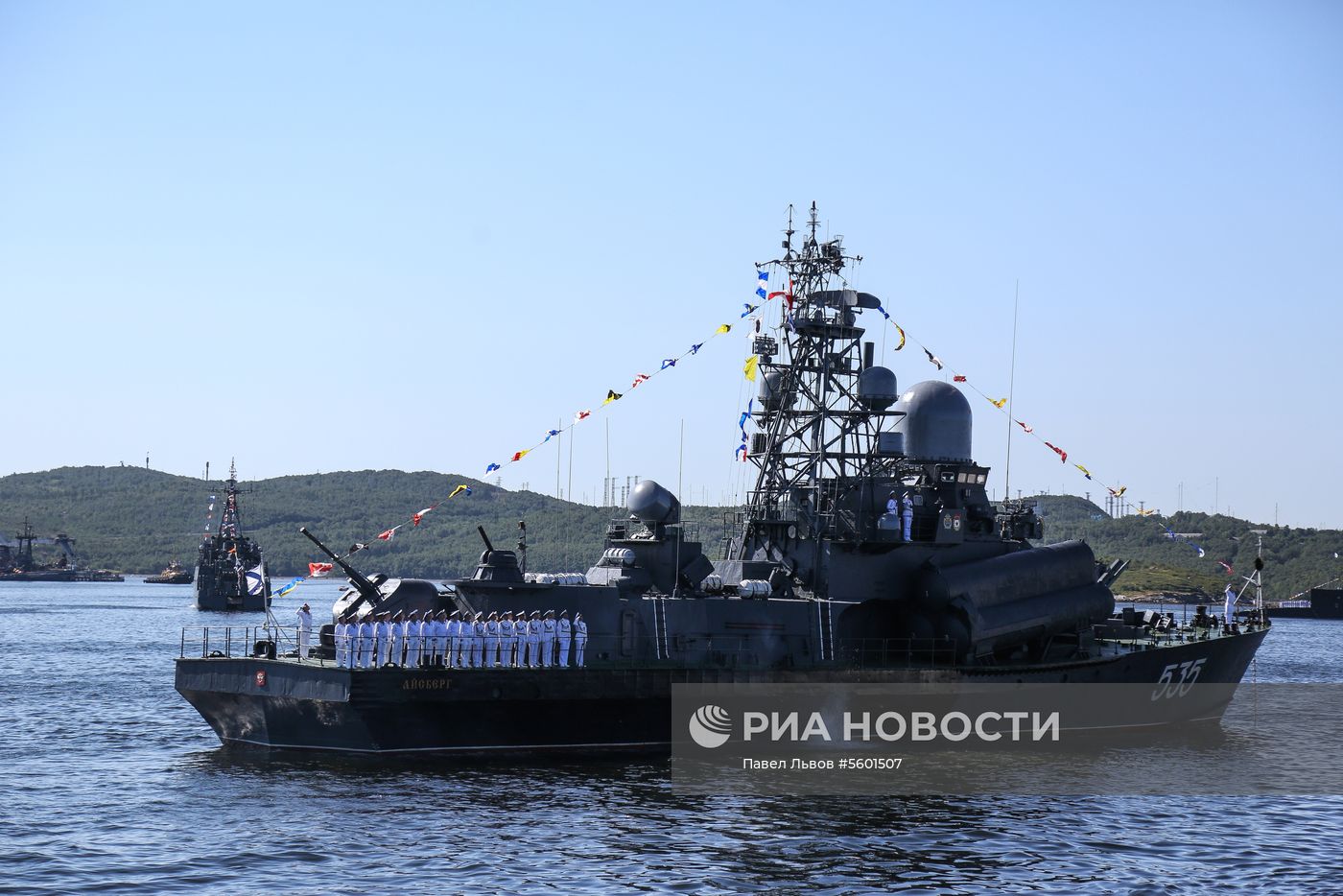 Празднование Дня ВМФ 