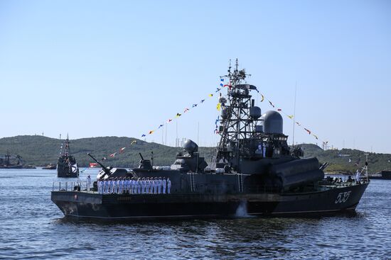 Празднование Дня ВМФ 