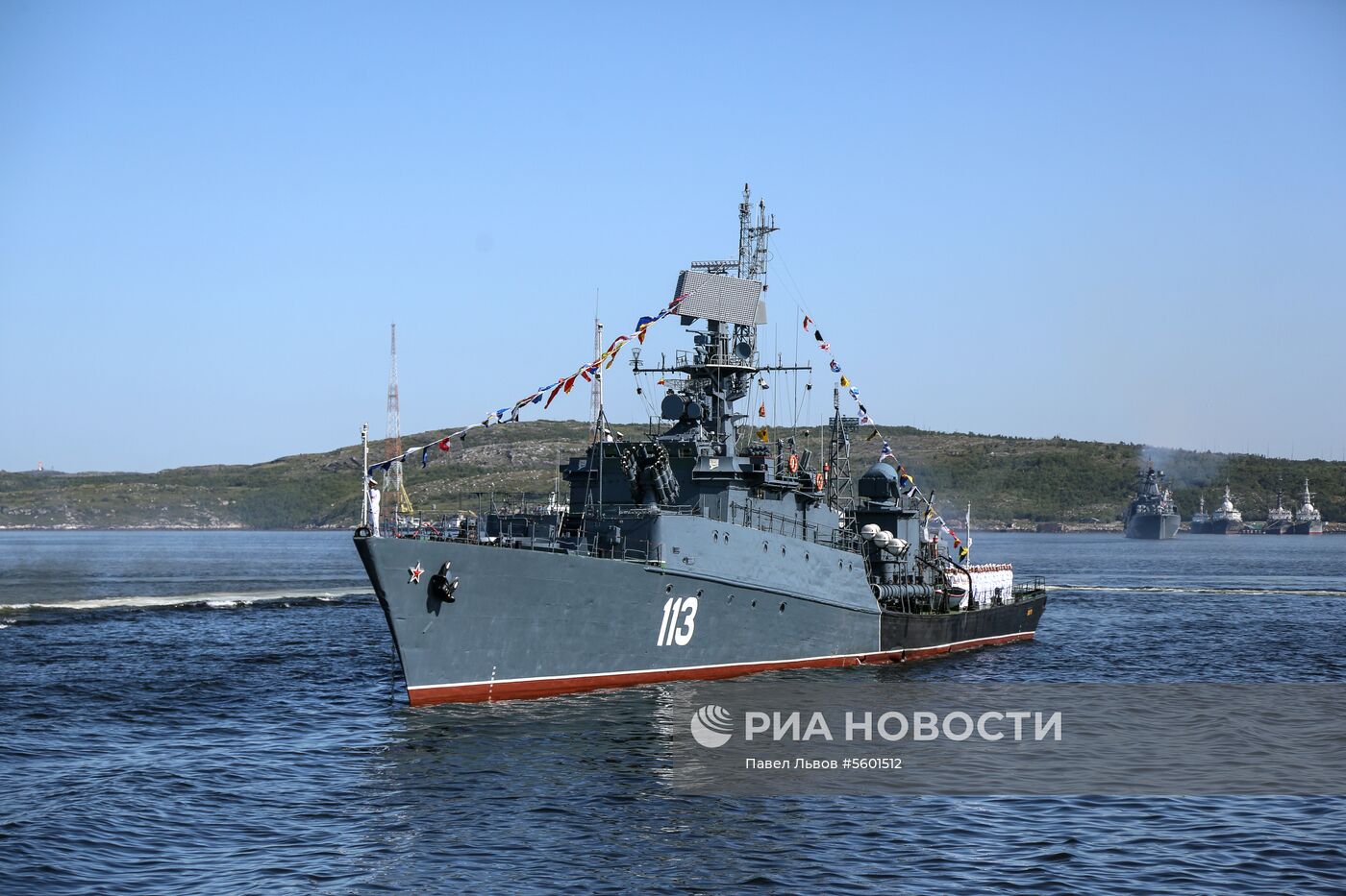 Празднование Дня ВМФ 