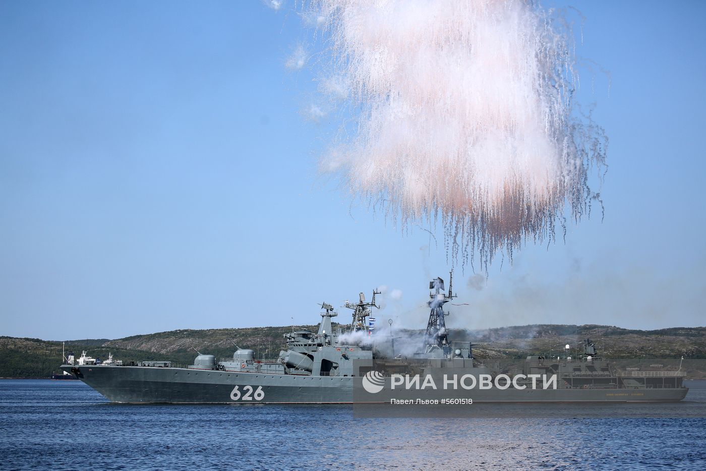 Празднование Дня ВМФ 