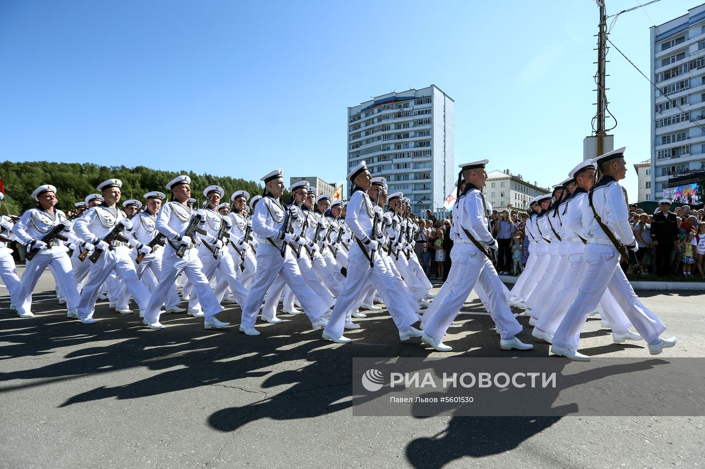 Празднование Дня ВМФ 