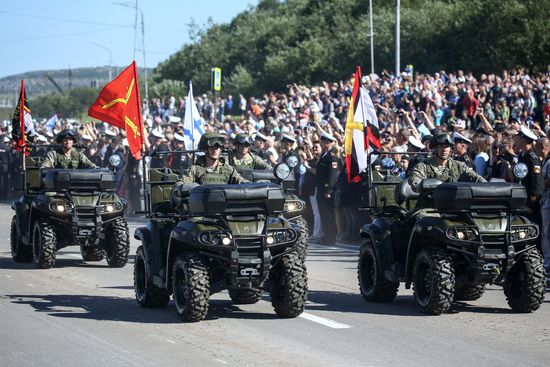 Празднование Дня ВМФ 