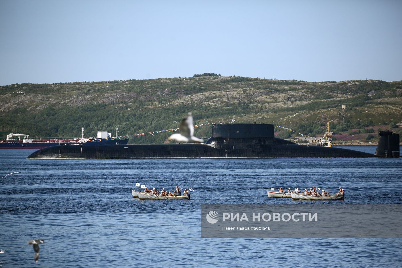 Празднование Дня ВМФ 