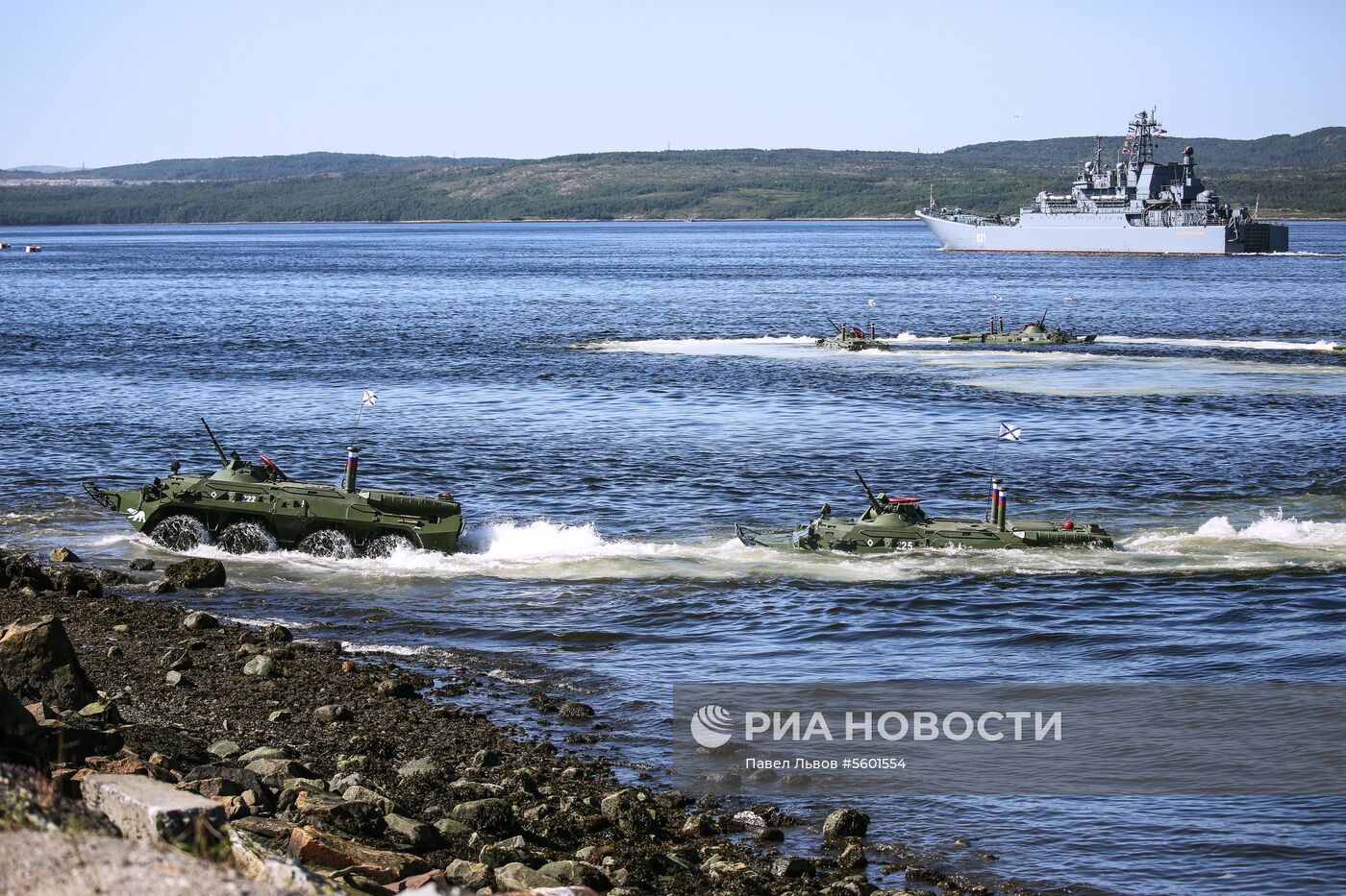 Празднование Дня ВМФ 