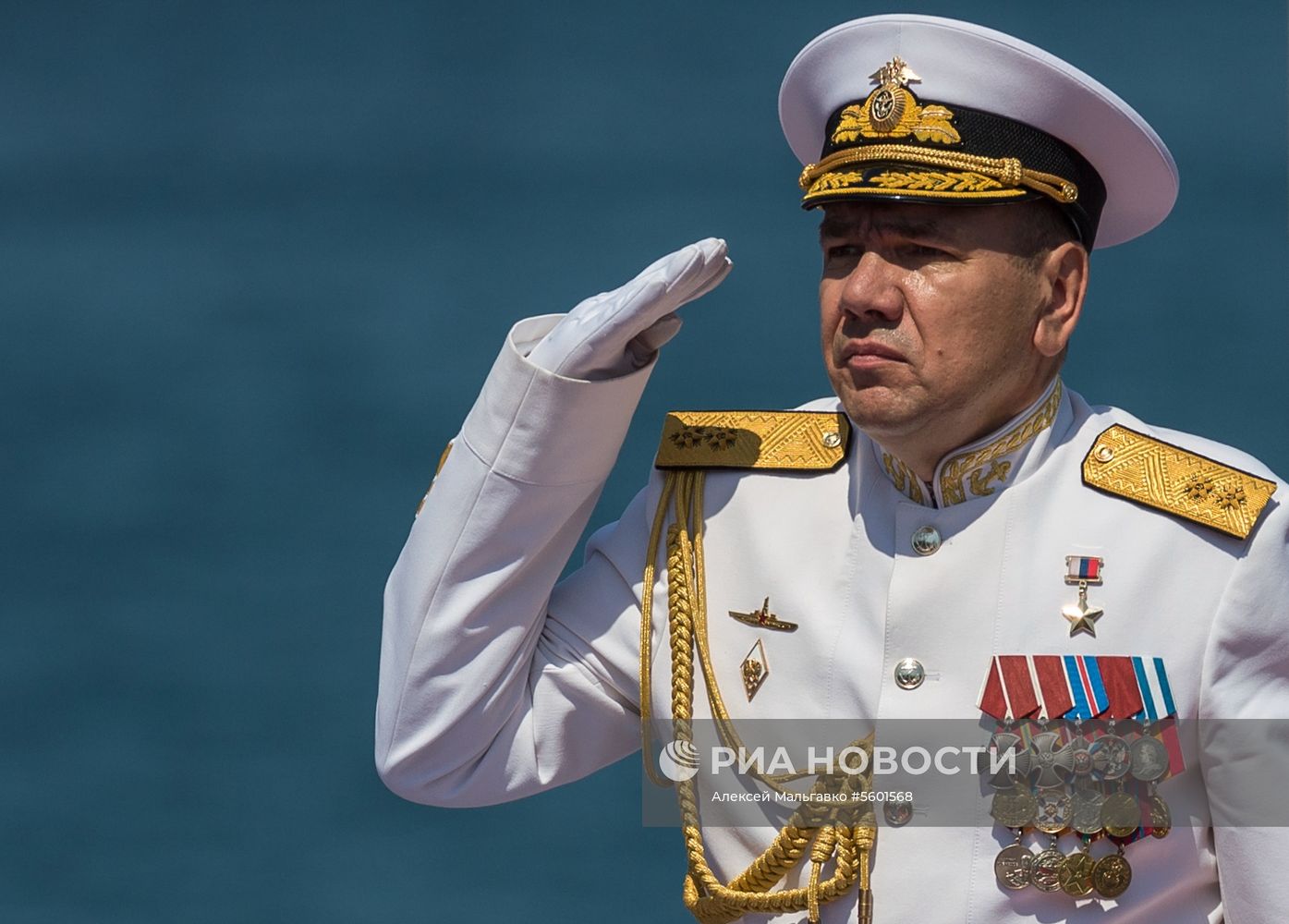 Празднование Дня ВМФ 