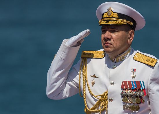 Празднование Дня ВМФ 