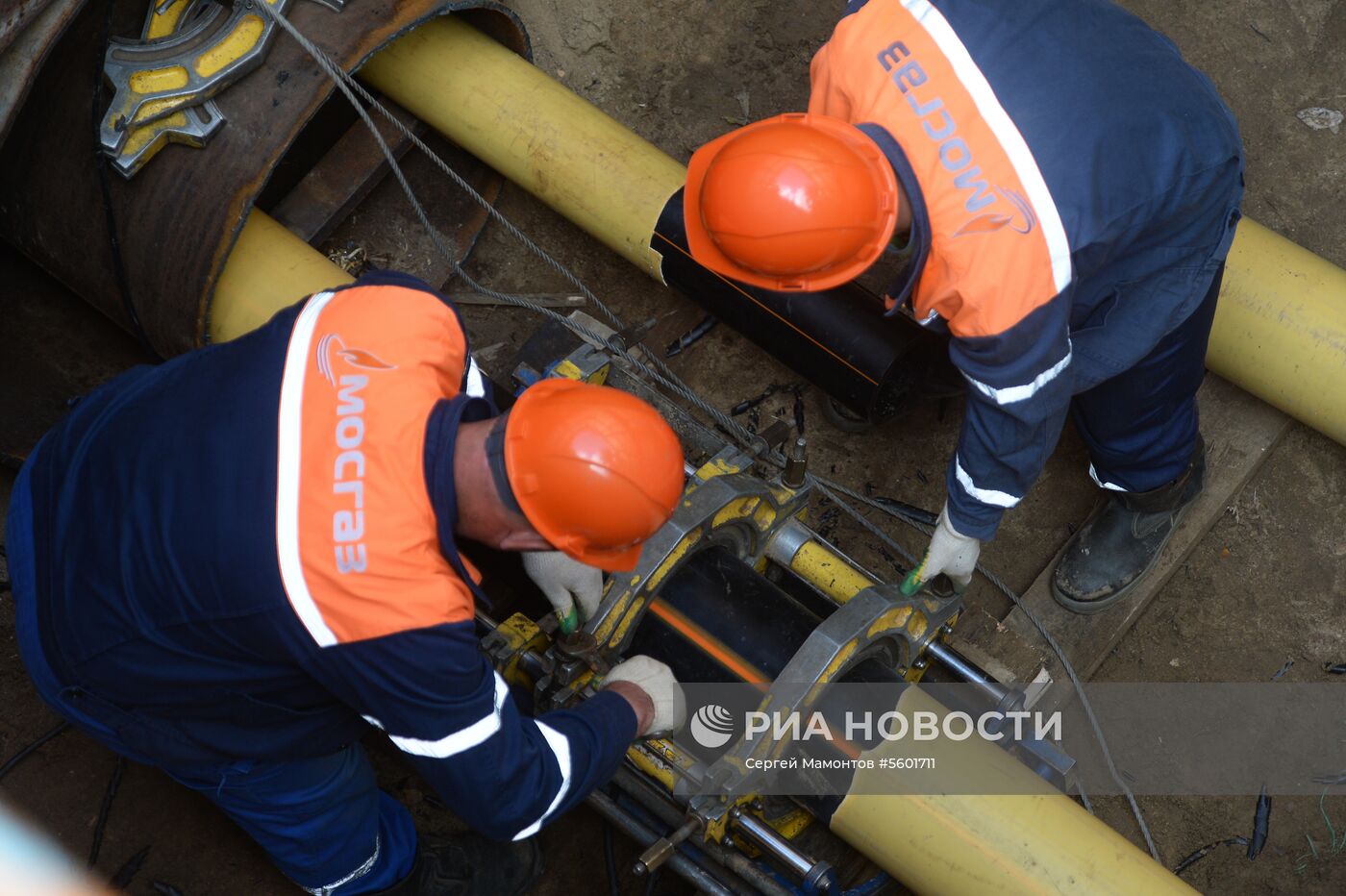 Замена газопроводов