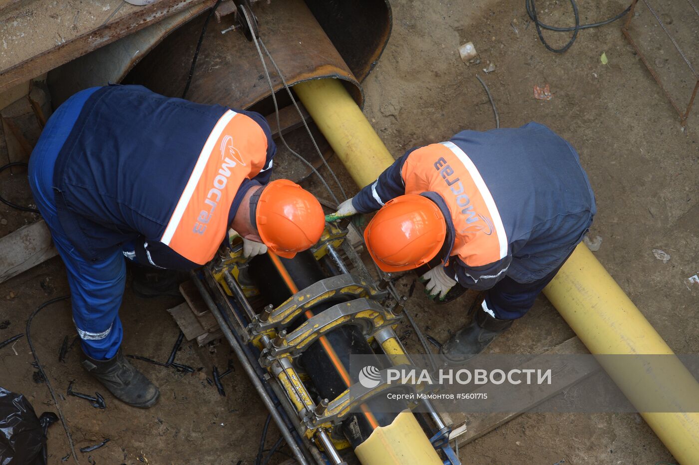 Замена газопроводов