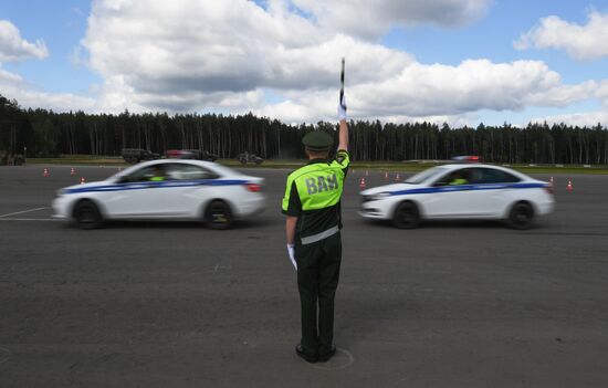 Международный этап конкурса "Дорожный патруль"